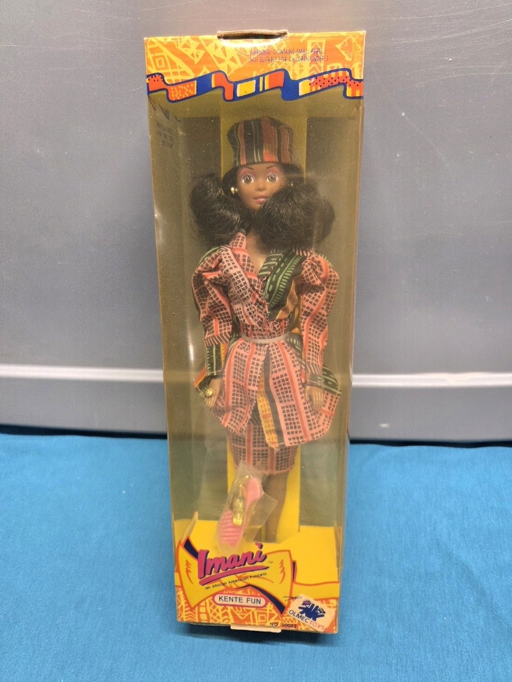 1991 African Fashion lmani African American Princess Doll #30022